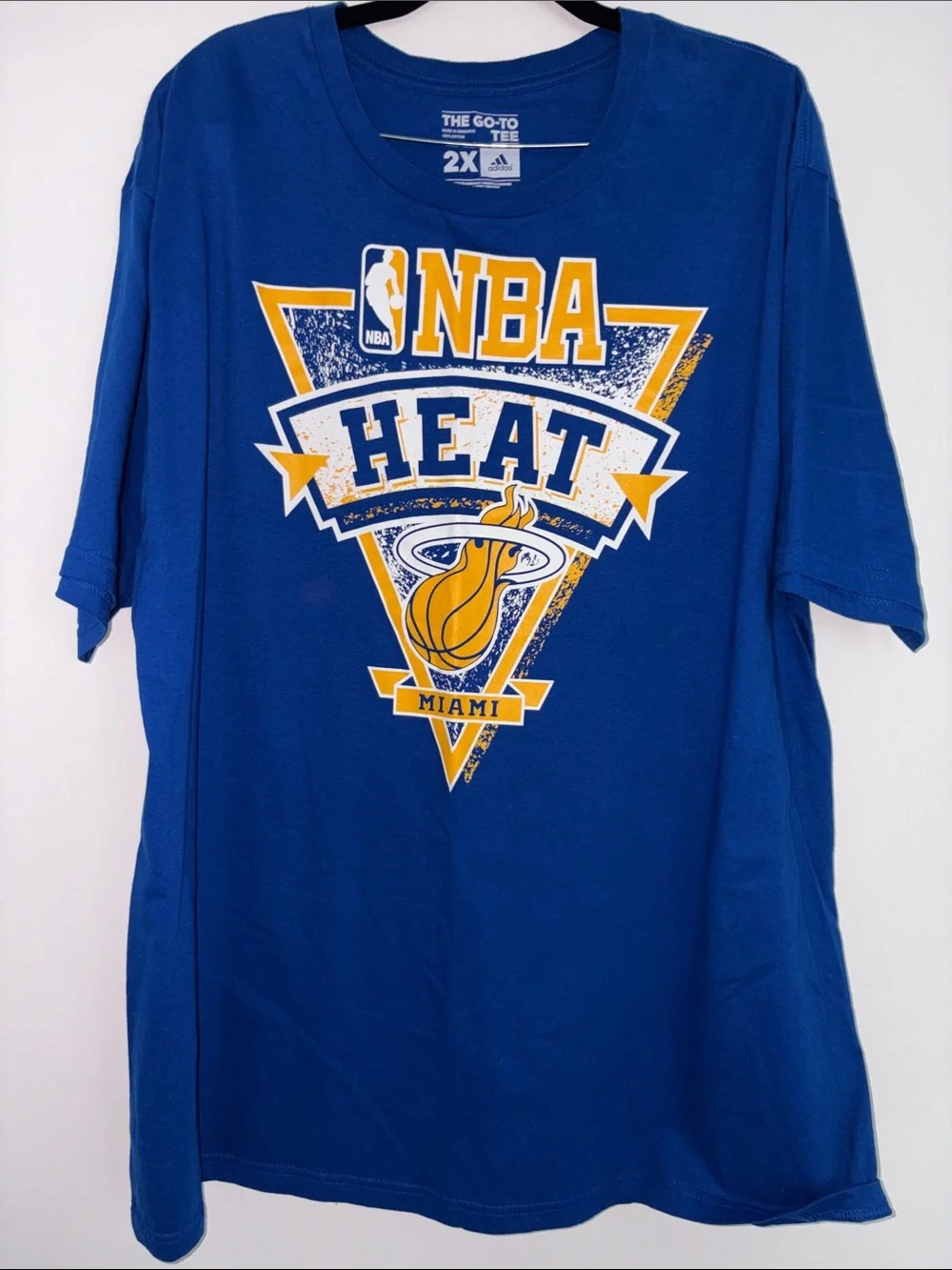 Adidas The Go-To Tee MIAMI HEAT size 2X